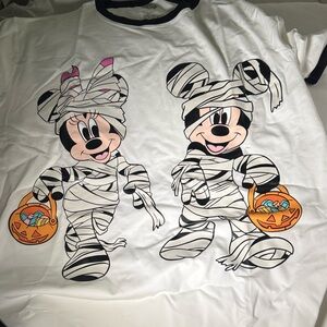 Minnie and Mickey Halloween T-Shirt